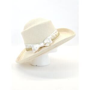 Vtg Shady Brady Straw Cowboy Hat Women M Coastal Cowgirl Western Y2K USA